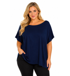 PLUS SIZE ΜΠΛΟΥΖΑ ΚΟΝΤΟΜΑΝΙΚΗ