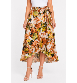 PLUS SIZE ΦΟΥΣΤΑ MIDI