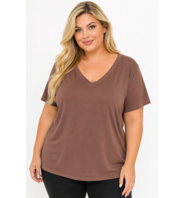 PLUS SIZE ΜΠΛΟΥΖΑ ΚΟΝΤΟΜΑΝΙΚΗ