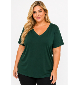 PLUS SIZE ΜΠΛΟΥΖΑ ΚΟΝΤΟΜΑΝΙΚΗ
