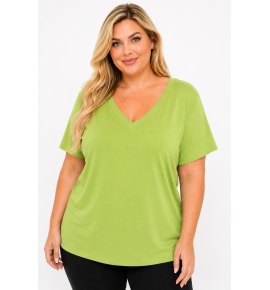 PLUS SIZE ΜΠΛΟΥΖΑ ΚΟΝΤΟΜΑΝΙΚΗ