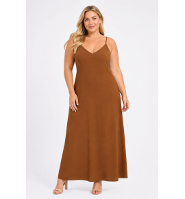 PLUS SIZE ΦΟΡΕΜΑ MAXI ΤΙΡΑΝΤΕ