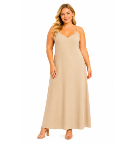 PLUS SIZE ΦΟΡΕΜΑ MAXI ΤΙΡΑΝΤΕ
