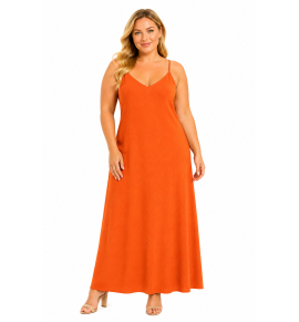 PLUS SIZE ΦΟΡΕΜΑ MAXI ΤΙΡΑΝΤΕ