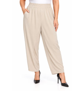 PLUS SIZE ΠΑΝΤΕΛΟΝΙ ΥΦΑΣΜΑΤΙΝΟ