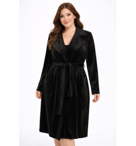 PLUS SIZE ΖΑΚΕΤΑ ΜΑΚΡΥΜΑΝΙΚΗ