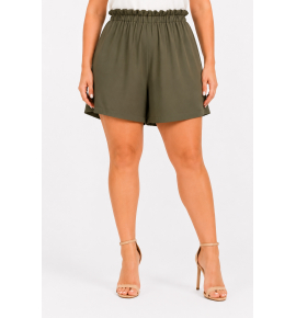PLUS SIZE ΒΕΡΜΟΥΔΑ ΥΦΑΣΜΑΤΙΝΗ