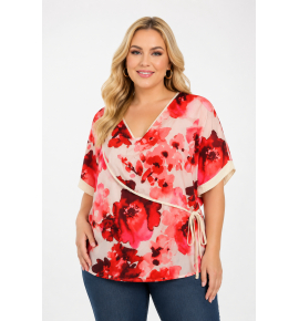 PLUS SIZE ΜΠΛΟΥΖΑ ΚΟΝΤΟΜΑΝΙΚΗ