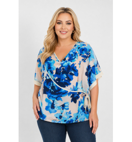 PLUS SIZE ΜΠΛΟΥΖΑ ΚΟΝΤΟΜΑΝΙΚΗ