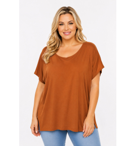 PLUS SIZE ΜΠΛΟΥΖΑ ΚΟΝΤΟΜΑΝΙΚΗ