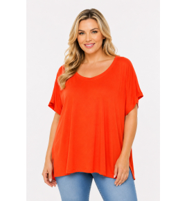 PLUS SIZE ΜΠΛΟΥΖΑ ΚΟΝΤΟΜΑΝΙΚΗ
