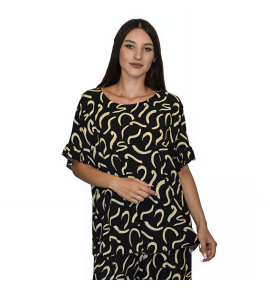 PLUS SIZE ΜΠΛΟΥΖΑ ΚΟΝΤΟΜΑΝΙΚΗ