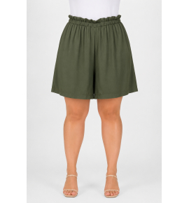 PLUS SIZE ΒΕΡΜΟΥΔΑ ΥΦΑΣΜΑΤΙΝΗ