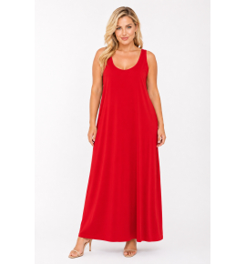 PLUS SIZE ΦΟΡΕΜΑ MAXI ΑΜΑΝΙΚΟ