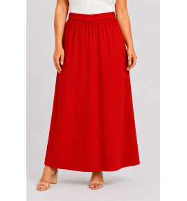 PLUS SIZE ΦΟΥΣΤΑ MAXI