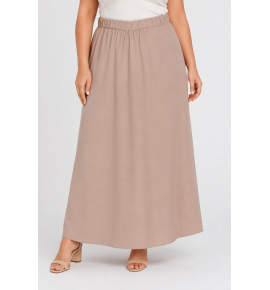 PLUS SIZE ΦΟΥΣΤΑ MAXI