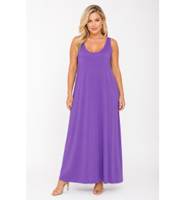 PLUS SIZE ΦΟΡΕΜΑ MAXI ΑΜΑΝΙΚΟ