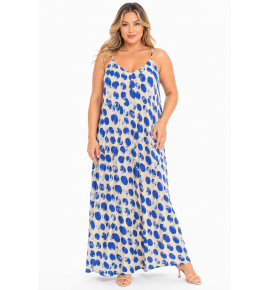  PLUS SIZE ΦΟΡΕΜΑ MAXI  ΤΙΡΑΝΤΕ