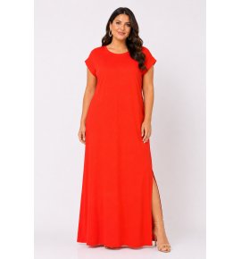 PLUS SIZE ΦΟΡΕΜΑ MAXI ΚΟΝΤΟΜΑΝΙΚΟ