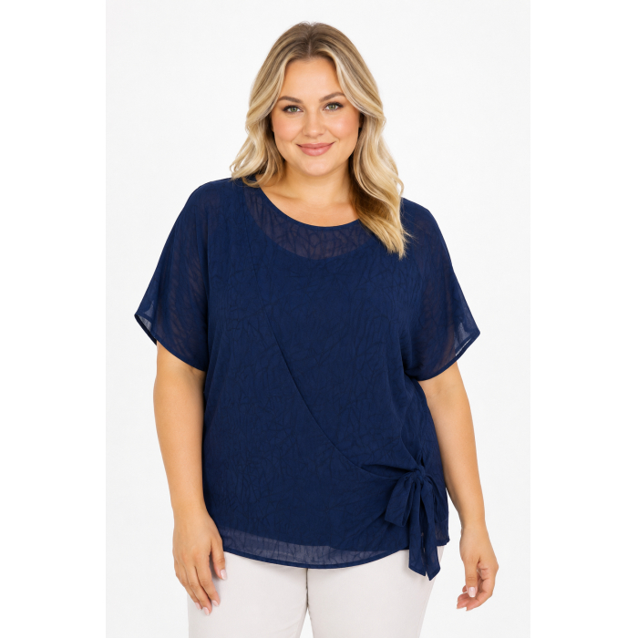PLUS SIZE ΜΠΛΟΥΖΑ ΚΟΝΤΟΜΑΝΙΚΗ