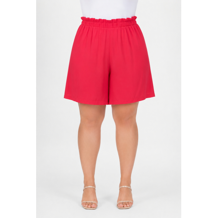 PLUS SIZE ΒΕΡΜΟΥΔΑ ΥΦΑΣΜΑΤΙΝΗ