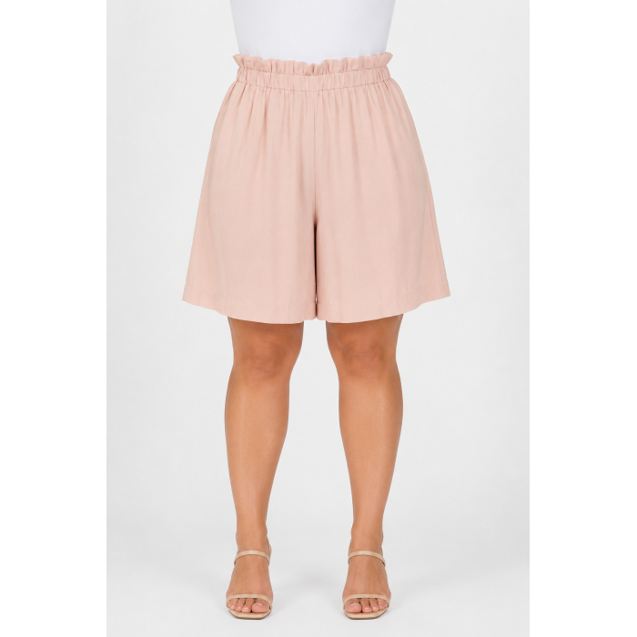 PLUS SIZE ΒΕΡΜΟΥΔΑ ΥΦΑΣΜΑΤΙΝΗ