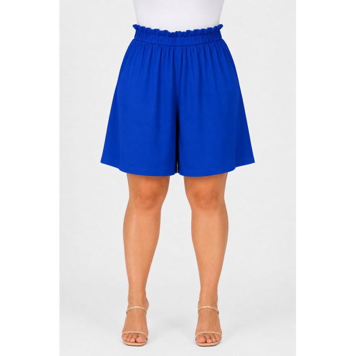 PLUS SIZE ΒΕΡΜΟΥΔΑ ΥΦΑΣΜΑΤΙΝΗ