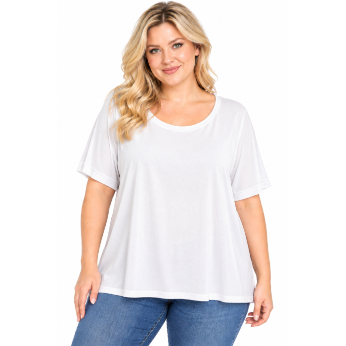 PLUS SIZE ΜΠΛΟΥΖΑ ΚΟΝΤΟΜΑΝΙΚΗ
