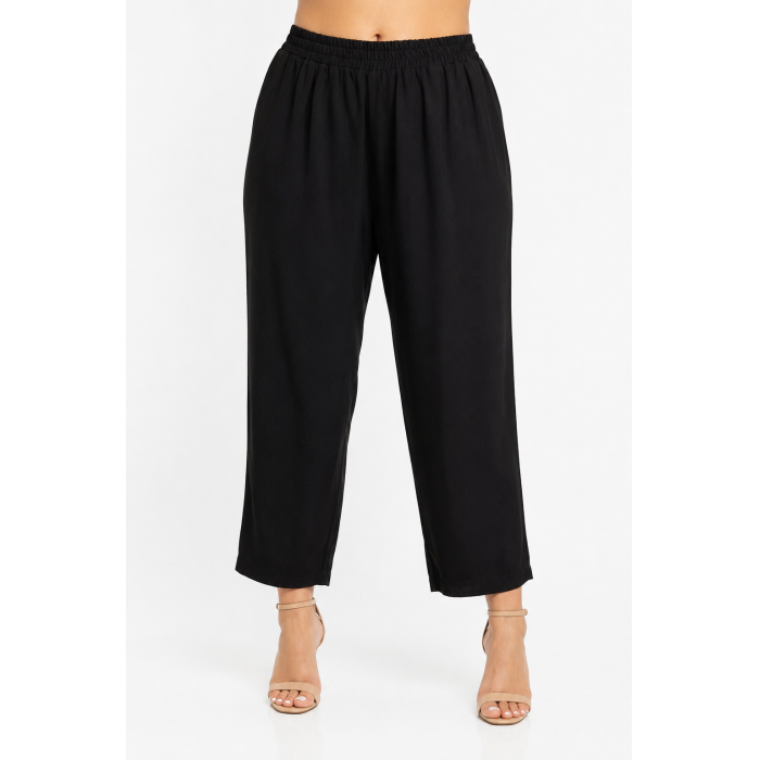 PLUS SIZE ΠΑΝΤΕΛΟΝΑ ΥΦΑΣΜΑΤΙΝΗ
