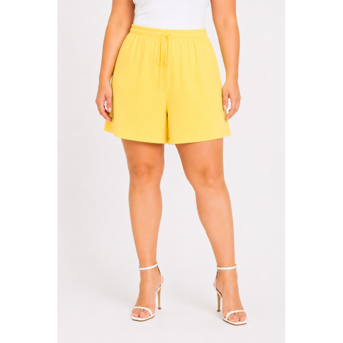 PLUS SIZE ΒΕΡΜΟΥΔΑ ΥΦΑΣΜΑΤΙΝΗ