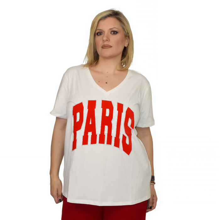 PLUS SIZE ΜΠΛΟΥΖΑ ΚΟΝΤΟΜΑΝΙΚΗ