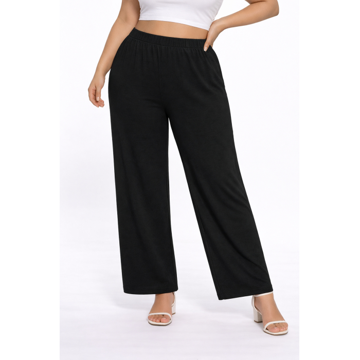 PLUS SIZE ΠΑΝΤΕΛΟΝΑ ΥΦΑΣΜΑΤΙΝΗ