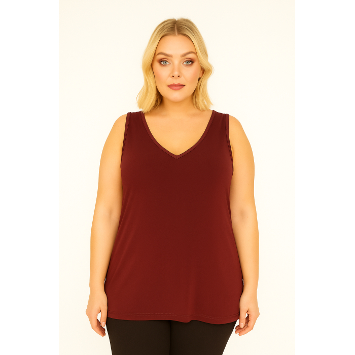 PLUS SIZE ΜΠΛΟΥΖΑ ΑΜΑΝΙΚΗ