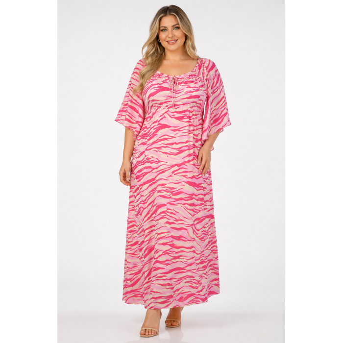 PLUS SIZE ΦΟΡΕΜΑ MIDI