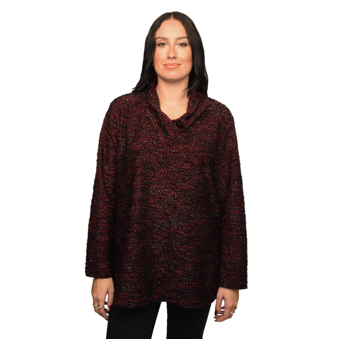 PLUS SIZE ΜΠΛΟΥΖΑ ΜΑΚΡΥΜΑΝΙΚΗ