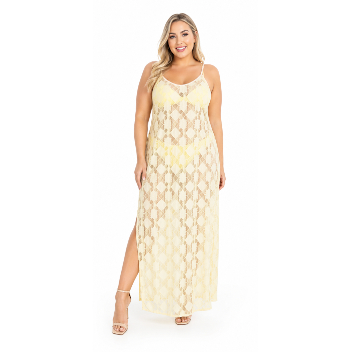  PLUS SIZE ΦΟΡΕΜΑ MAXI  ΤΙΡΑΝΤΕ