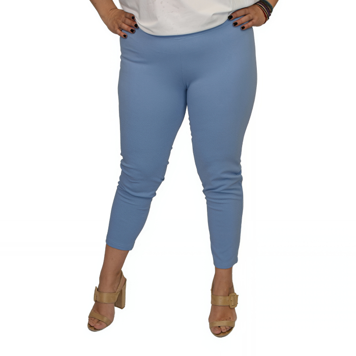 PLUS SIZE ΠΑΝΤΕΛΟΝΙ ΥΦΑΣΜΑΤΙΝΟ