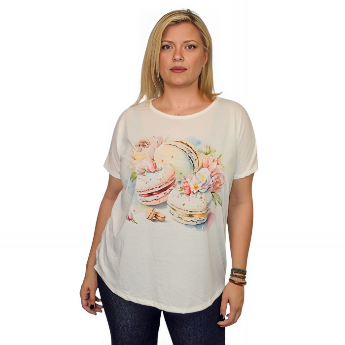 PLUS SIZE ΜΠΛΟΥΖΑ ΚΟΝΤΟΜΑΝΙΚΗ