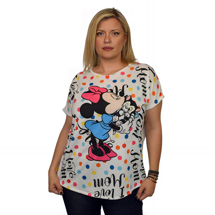PLUS SIZE ΜΠΛΟΥΖΑ ΚΟΝΤΟΜΑΝΙΚΗ