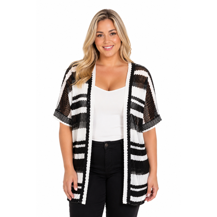 PLUS SIZE ΖΑΚΕΤΑ ΚΟΝΤΟΜΑΝΙΚΗ