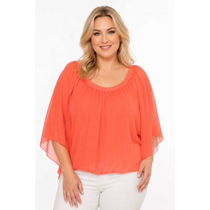 PLUS SIZE ΜΠΛΟΥΖΑ ΤΡΟΥΑΚΑΡ
