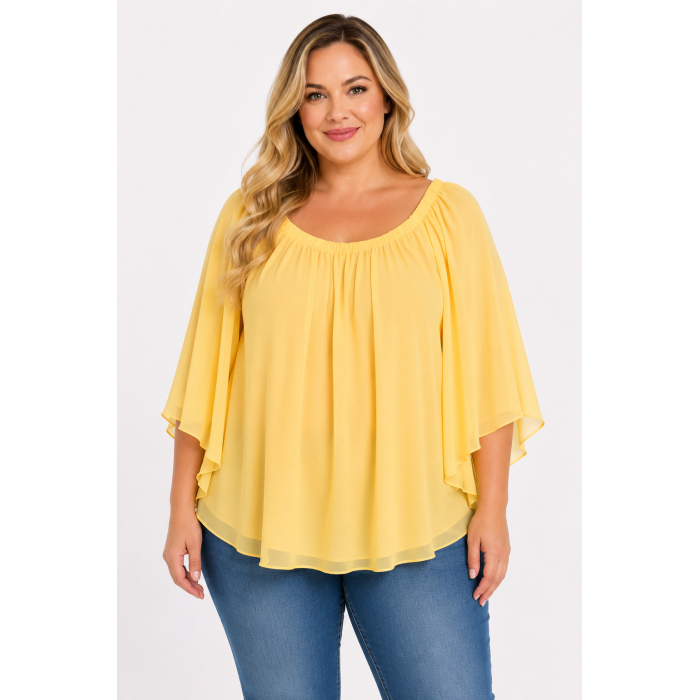 PLUS SIZE ΜΠΛΟΥΖΑ ΤΡΟΥΑΚΑΡ