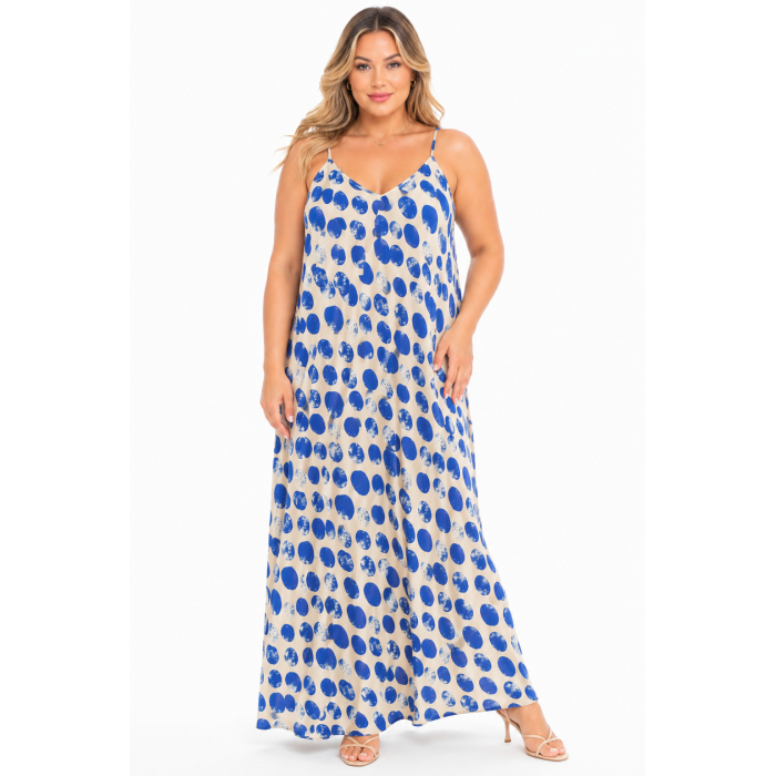  PLUS SIZE ΦΟΡΕΜΑ MAXI  ΤΙΡΑΝΤΕ