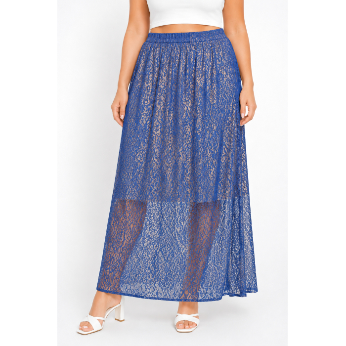 PLUS SIZE ΦΟΥΣΤΑ MAXI