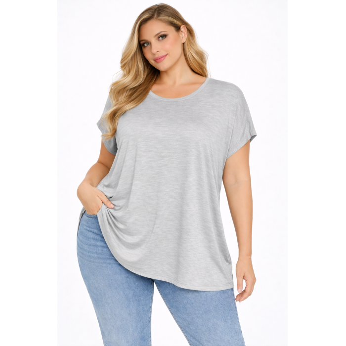 PLUS SIZE ΜΠΛΟΥΖΑ ΚΟΝΤΟΜΑΝΙΚΗ