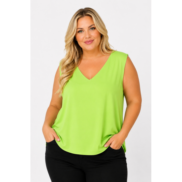 PLUS SIZE ΜΠΛΟΥΖΑ ΑΜΑΝΙΚΗ