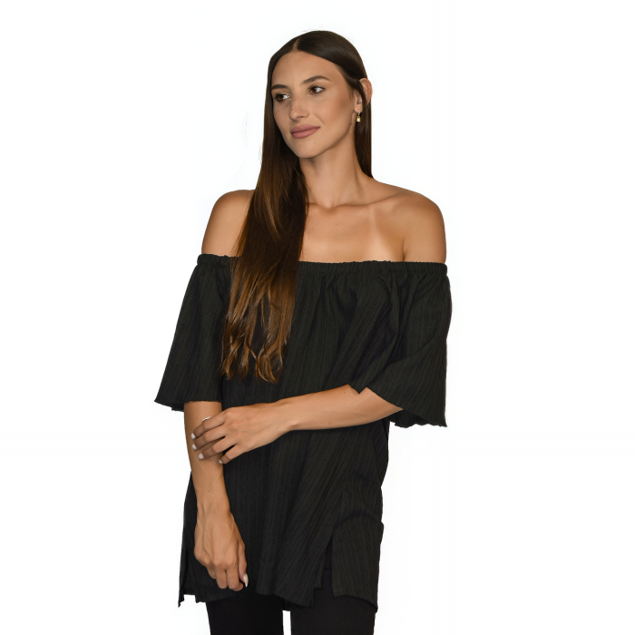 PLUS SIZE ΜΠΛΟΥΖΑ ΚΟΝΤΟΜΑΝΙΚΗ