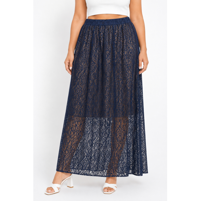PLUS SIZE ΦΟΥΣΤΑ MAXI