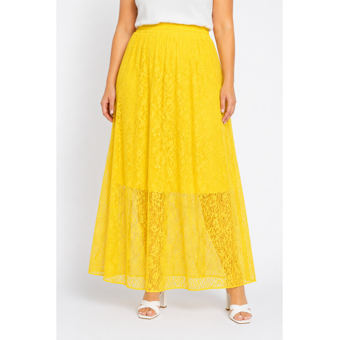 PLUS SIZE ΦΟΥΣΤΑ MAXI