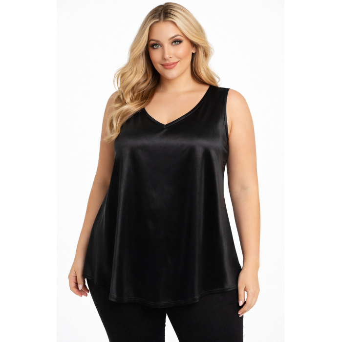 PLUS SIZE ΜΠΛΟΥΖΑ ΑΜΑΝΙΚΗ